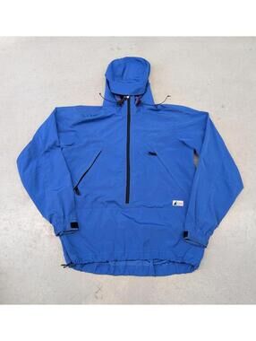 Vintage Mountain Equipment Co-op Blue Anorak Light Jacket